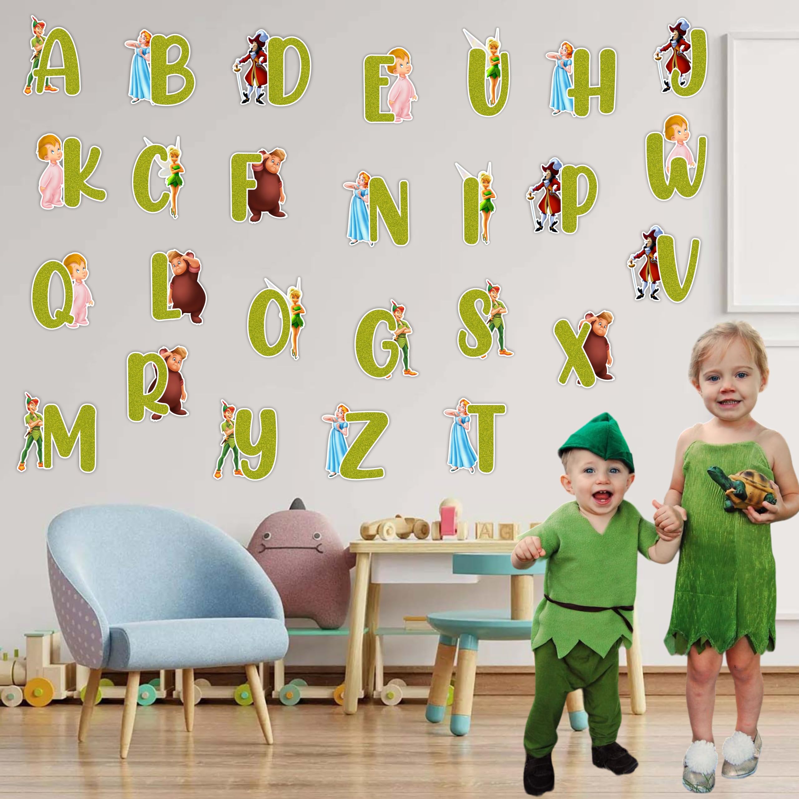 Seyal® PTR Pan A-Z Alphabet Wall Sticker — image 1