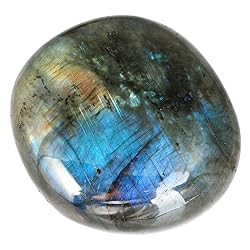 Rockcloud Irregular Polished Labradorite Palm