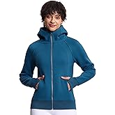 THE GYM PEOPLE Women's Zip Up Hoodies Fleece Workout Jackets Sweatshirts with Pockets Thumb Hole
