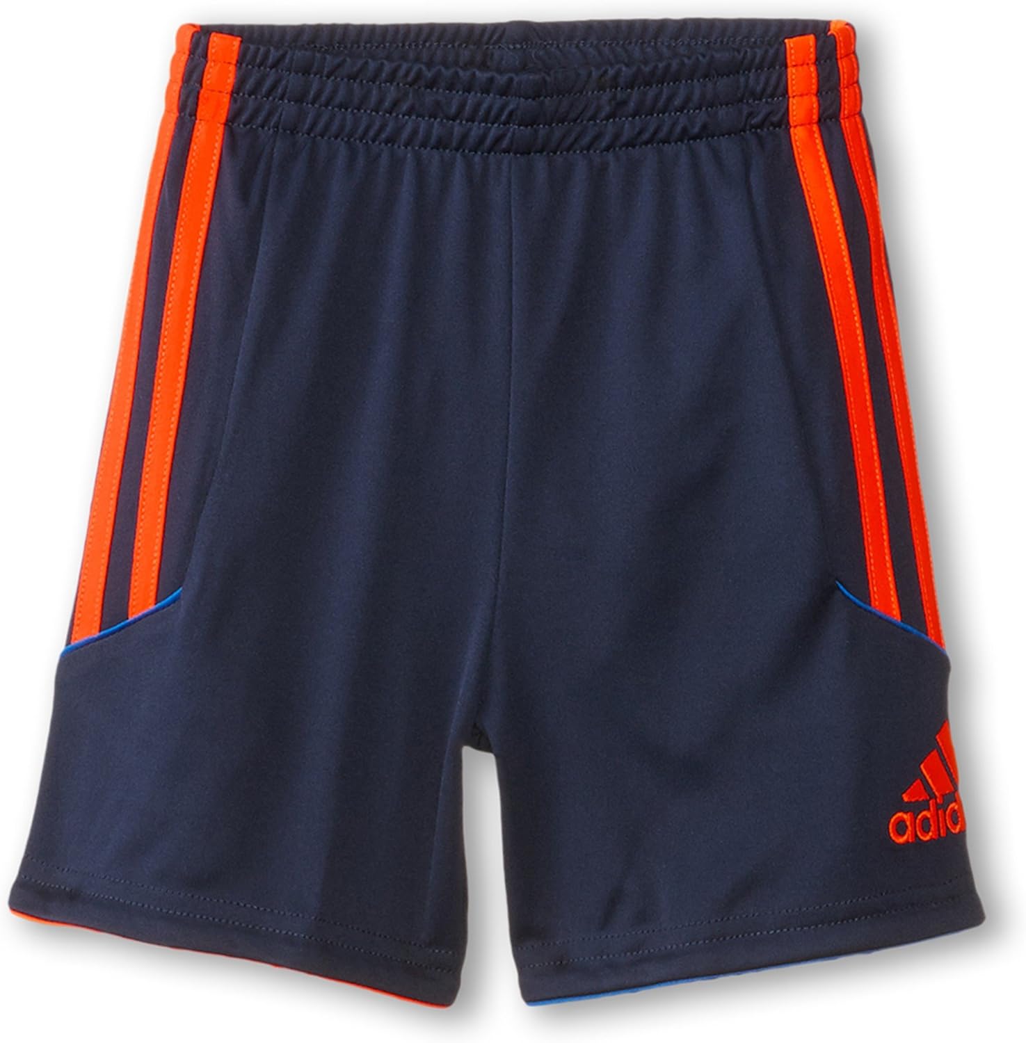 adidas Little Boys' Soccer Shorts (Toddler/Kid) Dark Grey