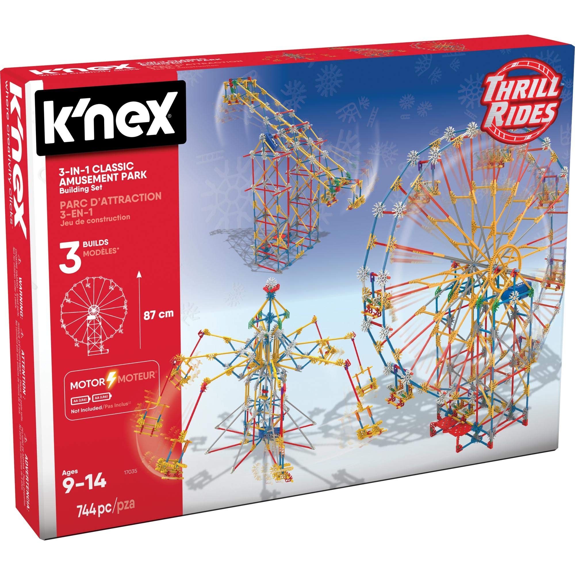 knex motorised building set