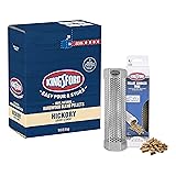 Kingsford 8 Inch Pellet Smoker Tube with 18lbs