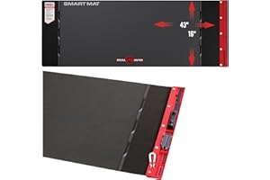 Real Avid Smart Mat Options - Choose 47.25”x19.5” XXL Mat or 43"x16" Universal Smart Gun Mat - Gun Oil Resistant, Non-Slip, Padded Rifle Cleaning Mat