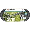 Gardena Liano Life Textile Hose 1/2 inch, 25m: Highly flexible textile garden hose, with PVC inner tube, no kinking, lightweight, weather-resistant (18455-20)
