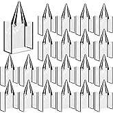 SHENLIU 20 Pack 12x12In Clear Tote Bags, PVC Plastic Tote Bag With Handles Shoulder Handbag for Women for Shopping, Work, Sports Games, Beach, Concert