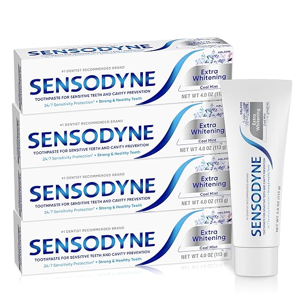 SENSODYNE EXTRA WHITENING SENSITIVE TEETH AND CAVITY PREVENTION...