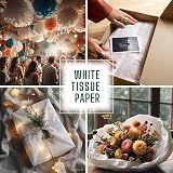 Sunrise Packaging 50 Sheets Large White Tissue Paper 20 x 30 in 500x750mm view 5