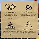 ECODECK Gravel Grids for Driveway X32 8m² Heavy-Duty UK Made Grid view 5
