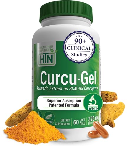 Amazon.com: Health Thru Nutrition Curcu-Gel 650mg BCM-95