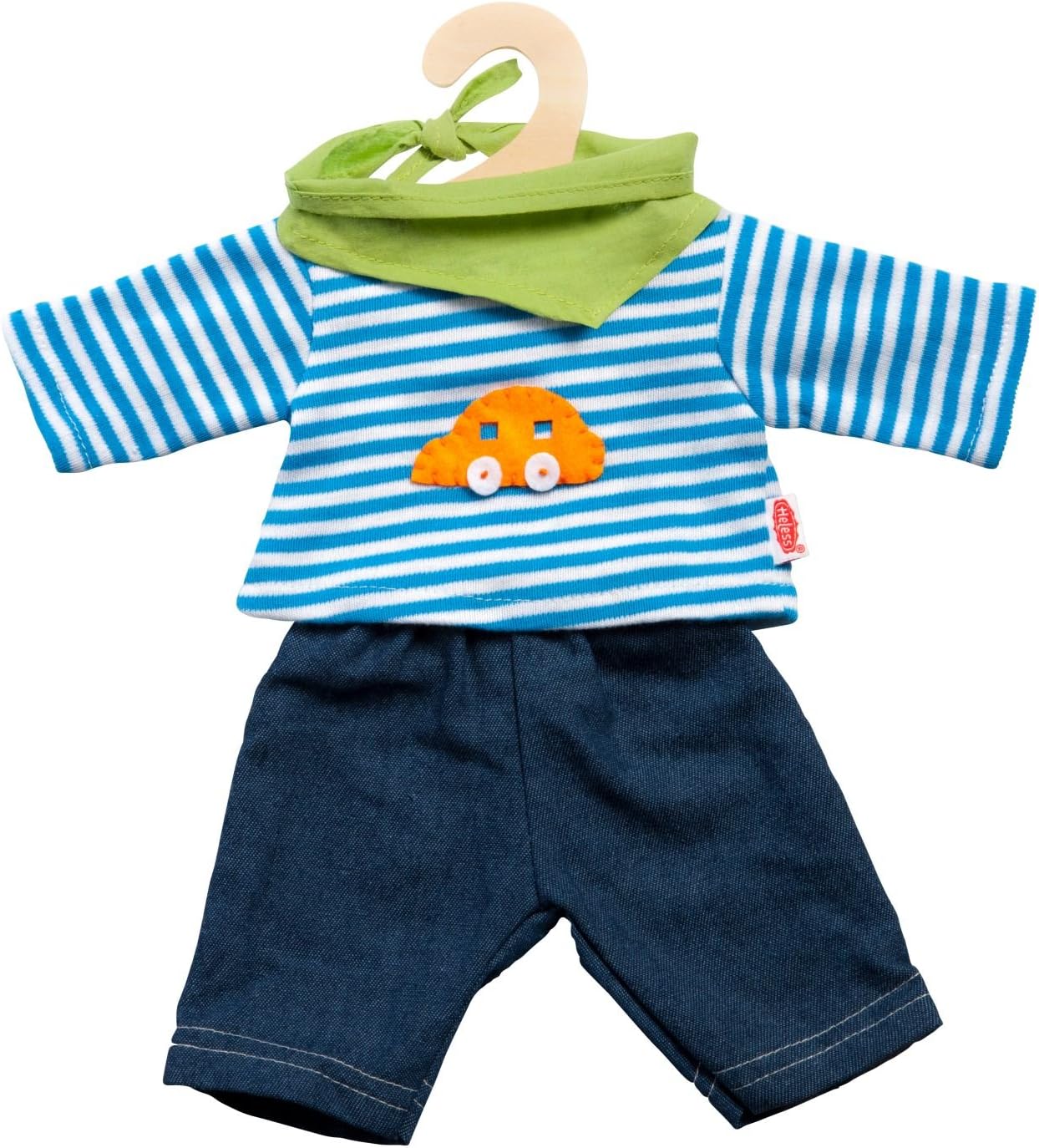 Heless 1315Heless Jeans with Striped Shirt for Small Doll