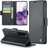Samsung Galaxy S20 5G Wallet Case with [RFID Blocking] Card Holder Magnetic Kickstand,Leather Flip Protective Case Wallet for Samsung Galaxy S20 5G 6.2 Inch -Black