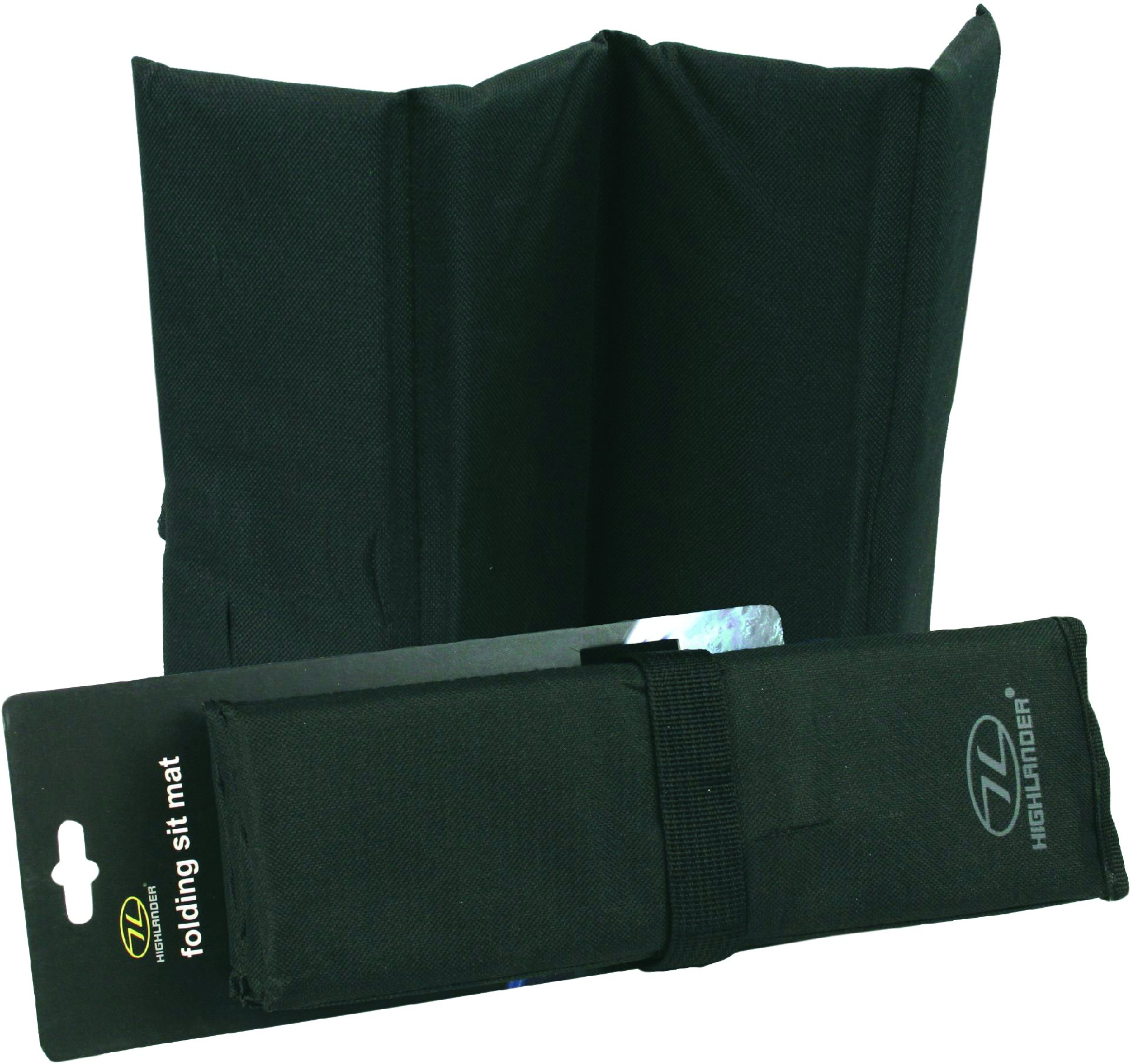 Highlander Unisex Outdoor Foldable Mat available in Black - One Size