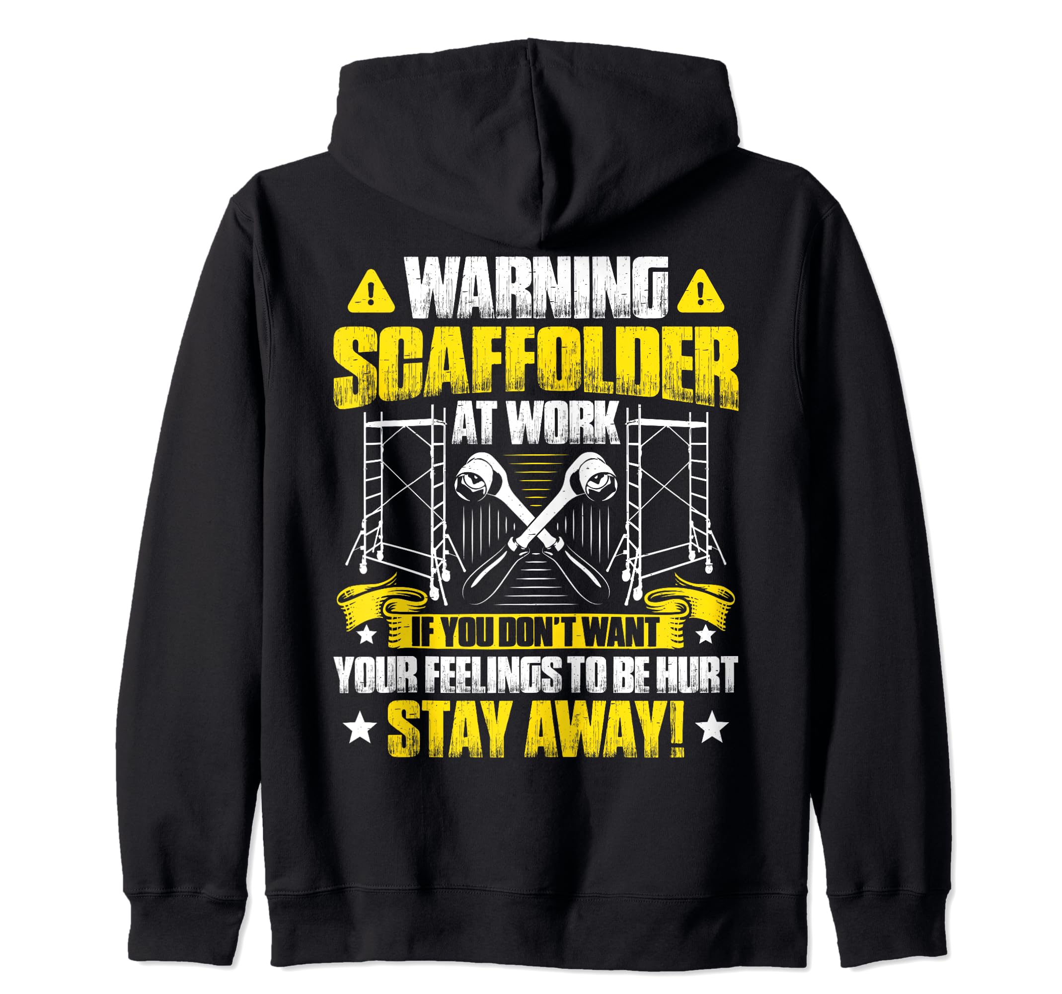 Scaffolding At Work Scaffolder Zip Hoodie