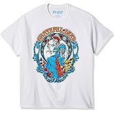 Liquid Blue Unisex-Adult Grateful Dead Vintage Bertha White T-Shirt