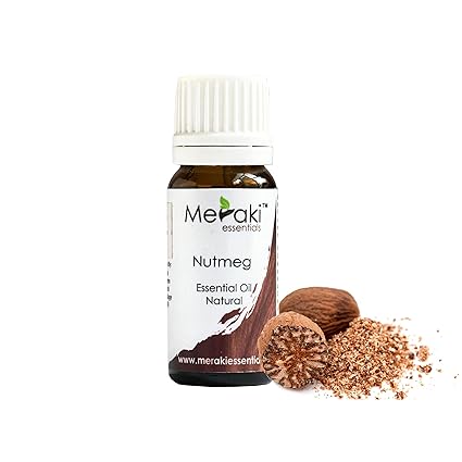 Meraki Essentials Nutmeg Essential Oil, 10 ml