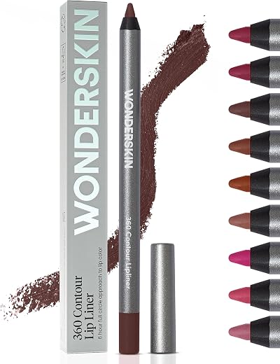 Wonderskin 360 Contour Lip Liner Cocoa Brown Long Lasting Waterproof
