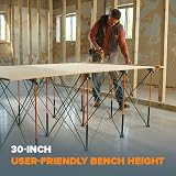 BORA Centipede 1.2m x 1.8m x 0.75m Portable Work Stand 30in CK12S view 5