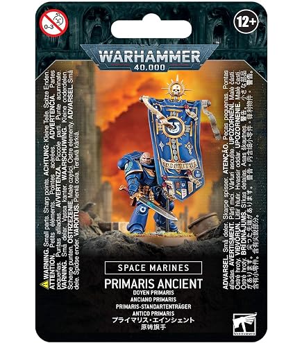 WARHAMMER 40K - SPACE MARINES - CHAPELAIN PRIMARIS | La Boîte à Jeux