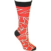 Zoozatz Nebraska Cornhuskers Team Crew Socks L/XL
