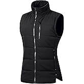 Chrisuno Women's Winter Vests Outerwear Lightweight Quilted Puffer Utility Vest