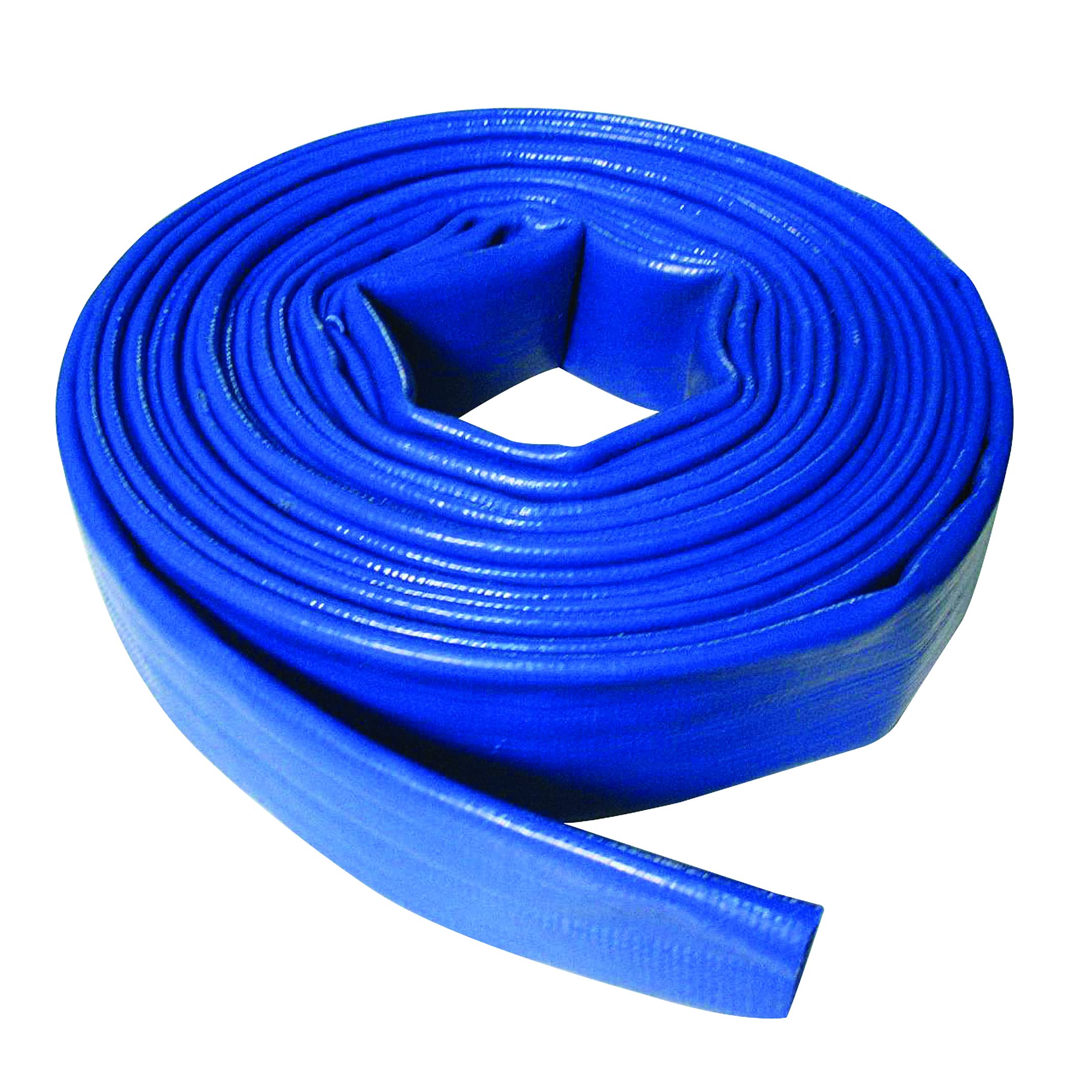 Silverline 675246 Lay Flat Hose 10m x 50 mm,Bule