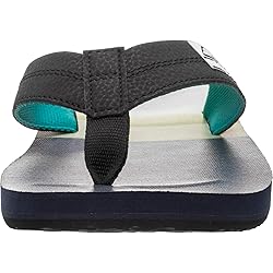 REEF Men's HT PRINTS Sandal, aqua green, 130 M US