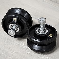 Sidco Supply 3” Inch V-Groove Gate Wheels Cast