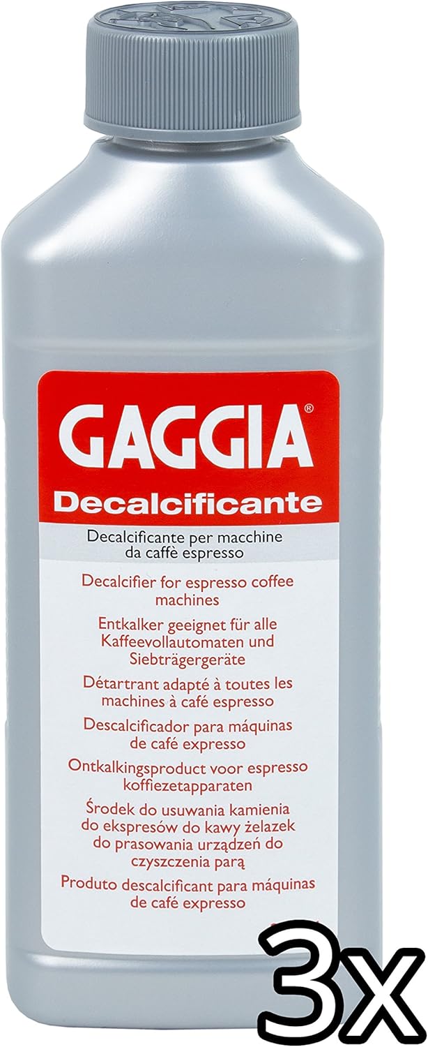 GAGGIA Descaler Decalcificante liquid 250ml 3 pack (3 x 250 ml