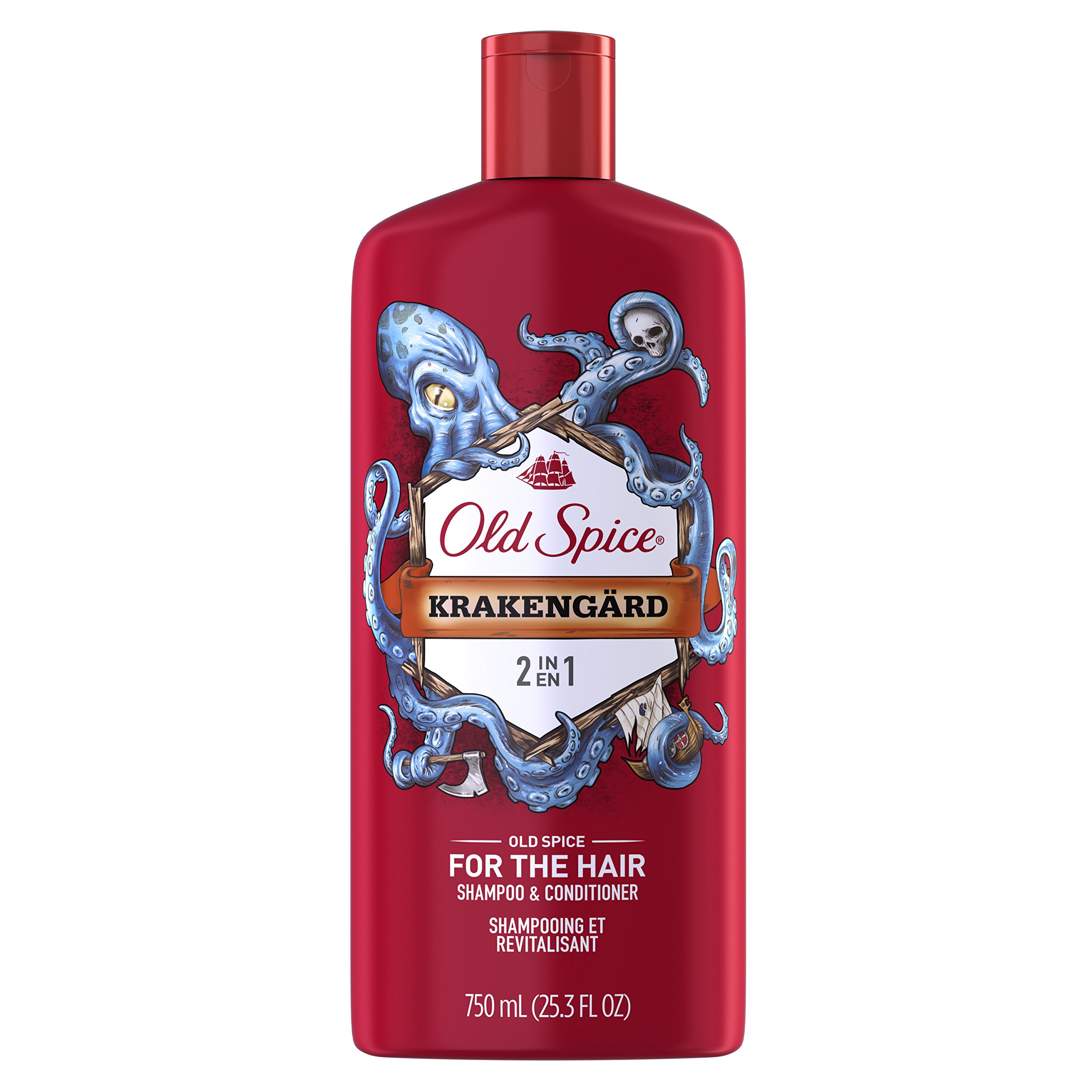 Old Spice Shampoo and Conditioner 2 In 1, Bearglove, 25.3 Fl Oz Amazon
