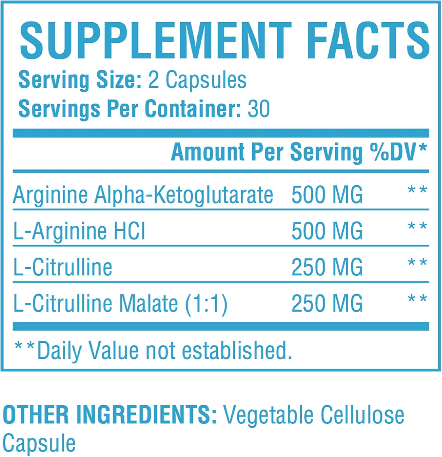 Nitric Oxide Supplements: Nature's Pure Blend - L-Arginine and L-Citrulline - 1500MG - Nitric Oxide Booster - Blood flow, Muscle growth, Energy - Essential Amino Acids for physical training support: Health & Personal Care