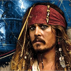 Hallmark Pirates of The Caribbean 4 Beverage Napkins 16c