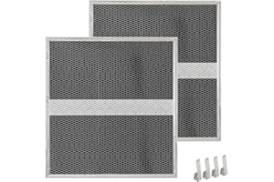 MEKILYN HPF36 Type Xd Non-Ducted Replacement Charcoal Filter Kit for Broan Dual Filter Replaces Models S97020467-2Pack