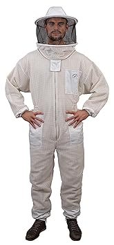 Humble Bee 420-XL Atmungsaktiver Imkeranzug mit Rundschleier (X Large)