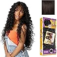 Sensationnel Butta Lace 90Sbangs Wigs - Unit 916 Glueless Wide Deep Center Part Synthetic Preplucked Hairline (2 DARKBROWN)