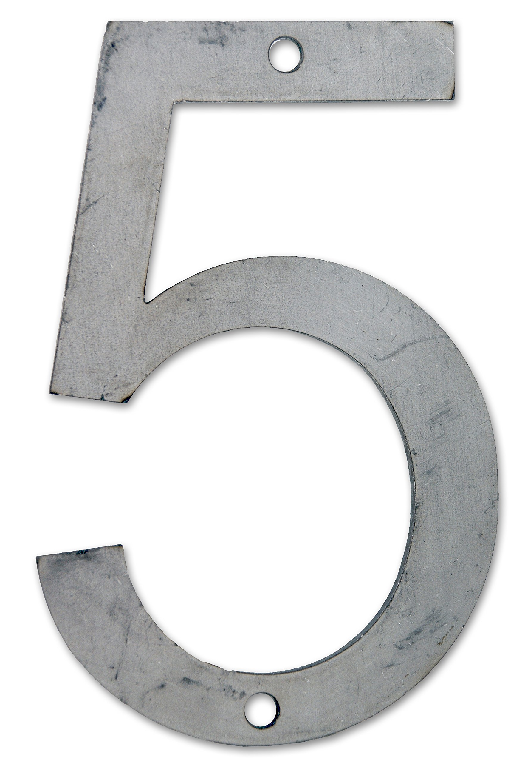 Chapuis 5 Arial Font, Steel Grey, 12 cm cpa5 Number