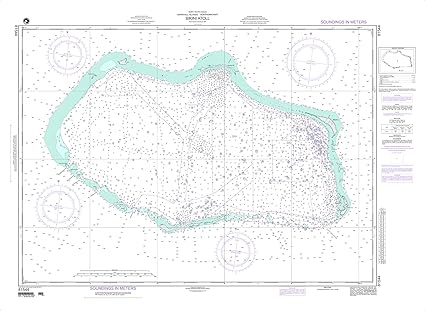 Amazon Com Nga Chart 81544 Bikini Atoll 45 25 X 33 14