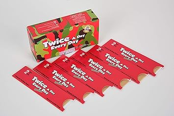 Bongchie/Natural/Twice a Day Everyday / 2 rips + 2 Tips/Camouflage(Smoking Rolling Paper)