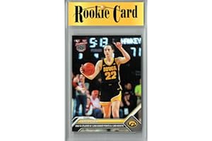 GENERIC Certified Mint+ Caitlin Clark 2023 Bowman University Now #48 3k Pts, 1k Asts Rookie Card Iowa Hawkeyes