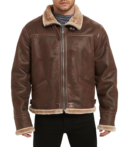 Leder Fashions Men's Black Resident RE6 Evil Leon S Kennedy