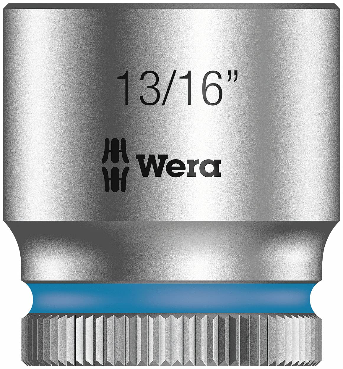 Wera 05003579001 13/16-Inch 8790 HMB Zyklop Socket with Hexagon Drive - Silver