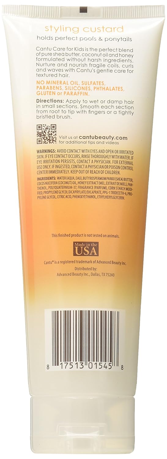 Cantu Care for Kids Styling Custard, 8 Ounce : Beauty