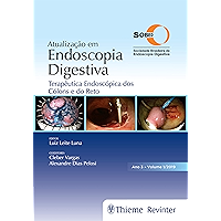 Atualização em Endoscopia Digestiva: Terapêutica Endoscópica dos Cólons e do Reto (Portuguese Edition) book cover