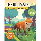 IXL Ultimate Summer 3rd to 4th Grade Workbook, Math, Reading Comprehension, Language Arts, Geography, Science, Social Studies, and Writing Practice for Kids (IXL Ultimate Summer Workbooks)