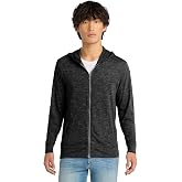 District Medal Full-Zip Hoodie, Lightweight Sweatshirt for Men &amp; Women