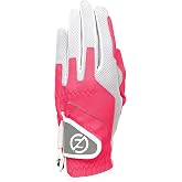 Zero Friction Women's Compression-Fit Synthetic Golf Gloves, Universal Fit