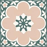 FloorPops 12-in by 12-in Pink Daphne Vinyl Peel &amp; Stick Floor Tiles (10 Tiles), (10 sq.ft./Carton)