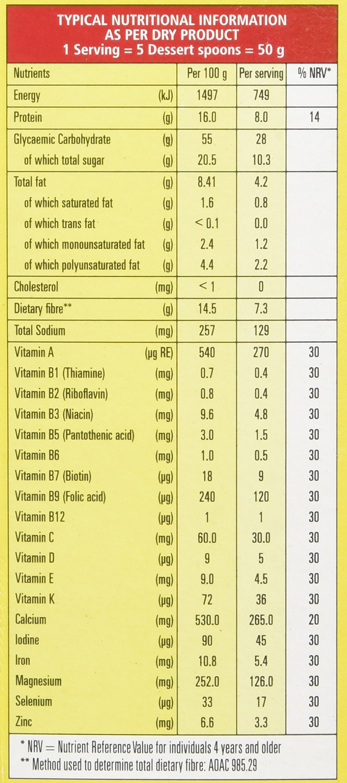 Pronutro Bokomo Banana Flavoured Cereal 500 g (Pack of 2) Buy Online