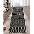 Amazon.com: Lahome Tribal 2x6 Washable Hallway Runner Rug Easy Jute Rug ...