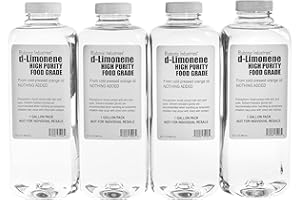 BLUBONIC INDUSTRIES Blubonic d'Limonene | Limonene HP (Highest Purity) - 128 fl oz, Food Grade, Solvent, Degreaser, Medicinal, Gallon