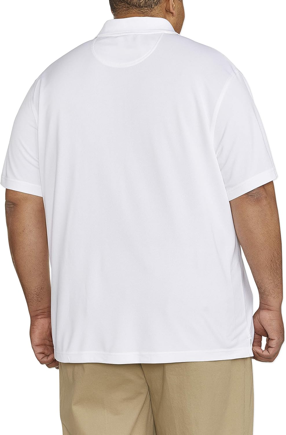  Essentials Men's Quick-Dry Golf Polo Shirt fit by DXL: Clothing